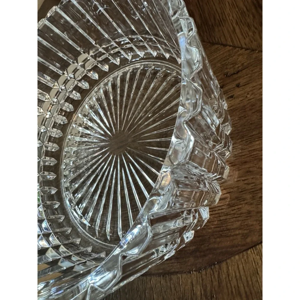 Heavy crystal Fruit bowl 9